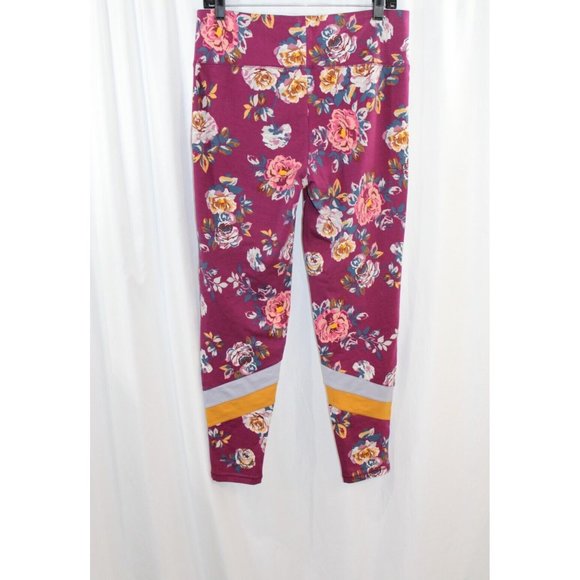 Matilda Jane Pants - Matilda Jane On The Agenda Leggings Womens Size L Moments With You Floral NEW